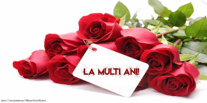 Felicitari aniversare De La Multi Ani - La multi ani!