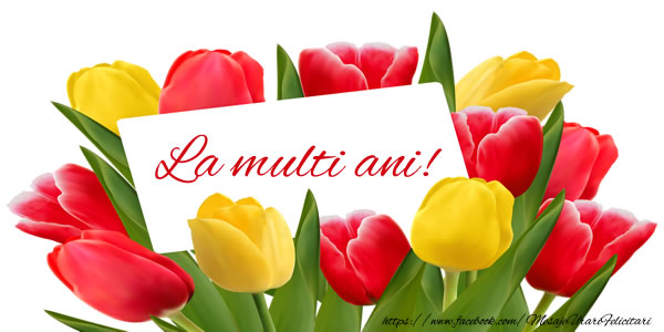 Felicitari aniversare De La Multi Ani - La multi ani!