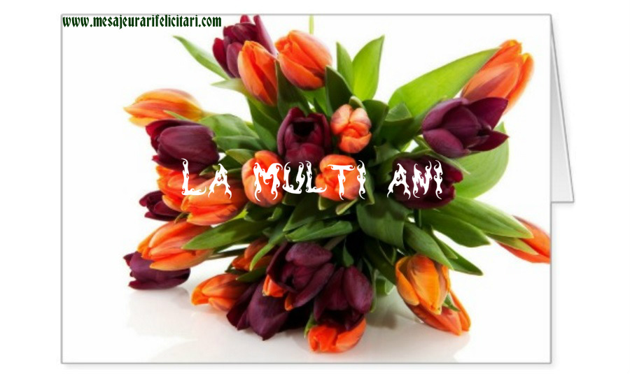 Felicitari aniversare De La Multi Ani - La multi ani!