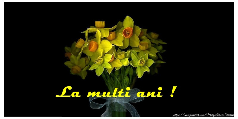 Felicitari aniversare De La Multi Ani - La multi ani!