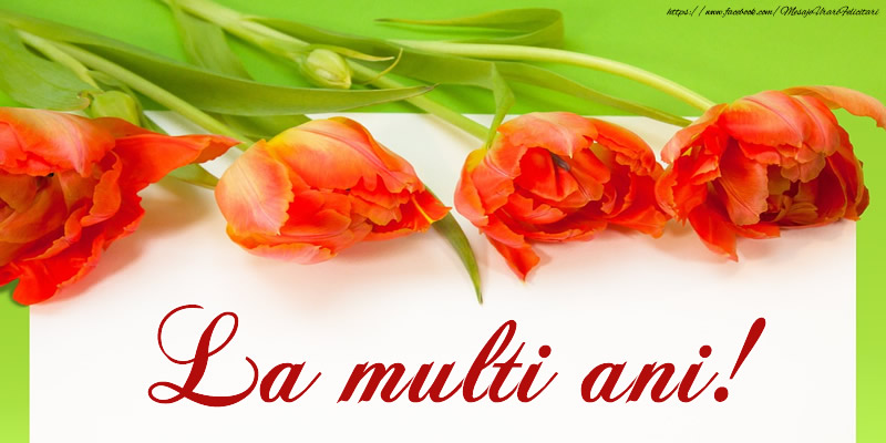 Felicitari aniversare De La Multi Ani - La multi ani!