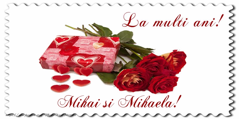 Felicitari aniversare De Sfintii Mihail si Gavril - La multi ani! Mihai si Mihaela