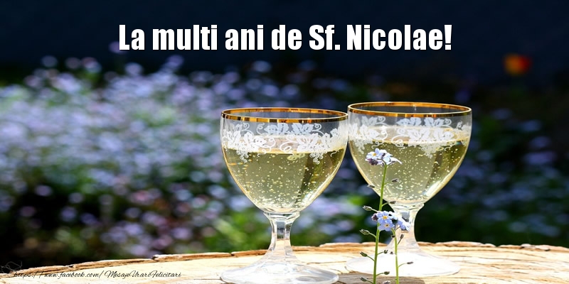 Felicitari aniversare De Sfantul Nicolae - La multi ani de Sf. Nicolae!