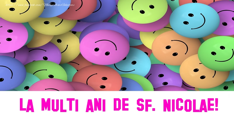 Felicitari aniversare De Sfantul Nicolae - La multi ani de Sf. Nicolae!