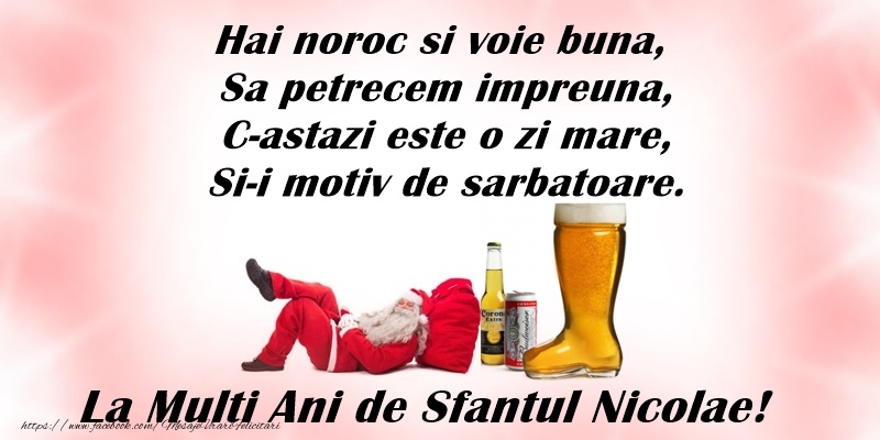 Felicitari aniversare De Sfantul Nicolae - La multi ani de Sfantul Nicolae!