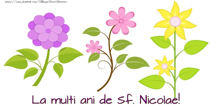 Felicitari aniversare De Sfantul Nicolae - La multi ani de Sf. Nicolae!