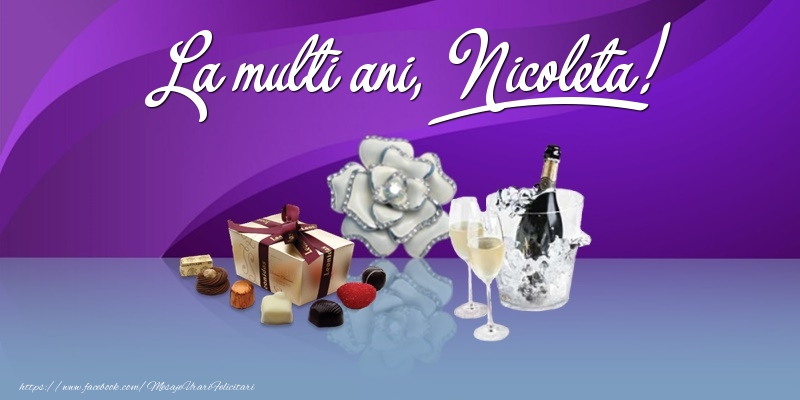 Felicitari aniversare De Sfantul Nicolae - La multi ani, Nicoleta!