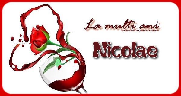 Felicitari aniversare De Sfantul Nicolae - La multi ani Nicolae