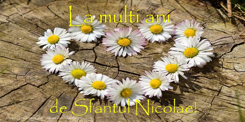 Felicitari aniversare De Sfantul Nicolae - La multi ani de Sfantul Nicolae!