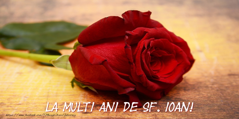 Felicitari aniversare De Sfantul Ioan - La multi ani de Sf. Ioan!